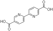 2,2'-联吡啶-5,5'-二羧酸分子结构 (CAS 1802-30-8)