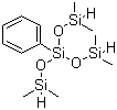structure of CAS# 18027-45-7, Phenyltris(dimethylsiloxy)silane;3-((dimethylsilyl)oxy)-1,1,5,5-tetramethyl-3-phenyltrisiloxane