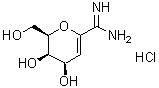 2,6-Anhydro-3-deoxy-D-lyxo-hept-2-enonimidamide monohydrochloride molecular structure (CAS 180336-29-2)