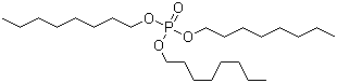 Phosphoric acid trioctyl ester molecular structure (CAS 1806-54-8)