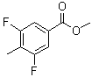 3,5-Difluoro-4-methylbenzoic acid methyl ester molecular structure (CAS 1806321-10-7)