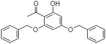 2-Acetyl-3,5-bis(benzyloxy)phenol molecular structure (CAS 18065-05-9)
