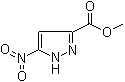 结构式 CAS# 181585-93-3, 5-硝基-3-吡唑羧酸甲酯