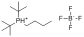 structure of CAS# 1816254-91-7, n-Butyldi(tert-butyl)phosphonium tetrafluoroborate;butyl(ditert-butyl)phosphanium;tetrafluoroborate