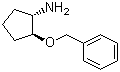结构式 CAS# 181657-57-8, (1S,2S)-(+)-2-(苄氧基)环戊胺