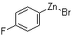 4-Fluorophenylzinc bromide molecular structure (CAS 181705-93-1)