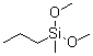 structure of CAS# 18173-73-4, Dimethoxymethylpropylsilane