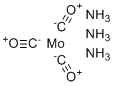 Triamminemolybdenum(0) tricarbonyl molecular structure (CAS 18177-91-8)