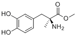 structure of CAS# 18181-08-3, Carbidopa BP/EP Impurity B;methyl (2S)-2-amino-3-(3,4-dihydroxyphenyl)-2-methylpropanoate