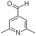 2,6-Dimethyl-4-pyridinecarboxaldehyde molecular structure (CAS 18206-06-9)