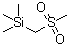 Trimethyl[(methylsulfonyl)methyl]silane molecular structure (CAS 18209-93-3)