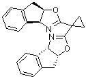结构式 CAS# 182122-08-3, (3aS,3'aS,8aR,8'aR)-2,2'-环丙亚基二[3a,8a-二氢-8H-茚并[1,2-d]恶唑]