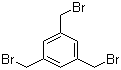 结构式 CAS# 18226-42-1, 1,3,5-三(溴甲基)苯; 均三溴苄