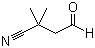 2,2-Dimethyl-4-oxobutanenitrile molecular structure (CAS 18240-73-8)
