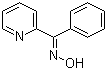 Phenyl 2-pyridyl ketoxime molecular structure (CAS 1826-28-4)