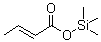 Trimethylsilyl crotonate molecular structure (CAS 18269-64-2)