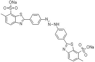 结构式 CAS# 1829-00-1, 达旦黄