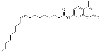 结构式 CAS# 18323-58-5, 4-甲基伞形酮油酸酯