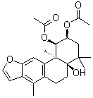 2-Acetoxy-3-deacetoxycaesaldekarin E molecular structure (CAS 18326-06-2)
