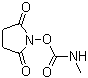 N-Succinimidyl-N-methylcarbamate molecular structure (CAS 18342-66-0)
