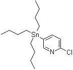 2-Chloro-5-(tributylstannyl)pyridine molecular structure (CAS 183545-05-3)