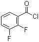 2,3-Difluorobenzoyl chloride molecular structure (CAS 18355-73-2)