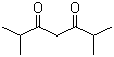 structure of CAS# 18362-64-6, 2,6-Dimethyl-3,5-heptanedione;Di-iso-butyrylmethane; Diisobutyrylmethane