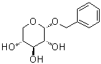 Benzyl alpha-D-xylopyranoside molecular structure (CAS 18403-12-8)