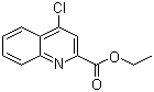Ethyl 4-chloroquinoline-2-carboxylate molecular structure (CAS 18436-69-6)