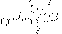 Taxinine E molecular structure (CAS 18457-45-9)