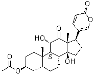 Acetylarenobufagin molecular structure (CAS 184673-79-8)