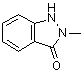 1,2-Dihydro-2-methyl-3H-indazol-3-one molecular structure (CAS 1848-40-4)