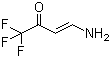 结构式 CAS# 184848-89-3, 4-氨基-1,1,1-三氟-3-丁烯-2-酮