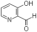 structure of CAS# 1849-55-4, 3-Hydroxypyridine-2-carboxaldehyde;2-Formyl-3-hydroxypyridine