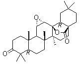 Liquidambaric lactone molecular structure (CAS 185051-75-6)