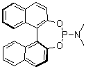 结构式 CAS# 185449-80-3, (S)-N,N-二甲基-二萘并[2,1-d:1',2'-f][1,3,2]二氧磷杂七环-4-胺