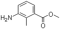 Methyl 3-amino-2-methylbenzoate molecular structure (CAS 18583-89-6)