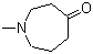 structure of CAS# 1859-33-2, Hexahydro-1-methyl-4H-azepin-4-one;1-Methylhexahydro-4H-azepin-4-one