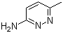 structure of CAS# 18591-82-7, 6-Methyl-3-pyridazinamine;3-Amino-6-methylpyridazine