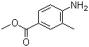 结构式 CAS# 18595-14-7, 4-氨基-3-甲基苯甲酸甲酯