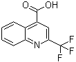 2-(Trifluoromethyl)-4-quinolinecarboxylic acid molecular structure (CAS 18706-39-3)