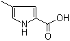 structure of CAS# 18711-59-6, 4-Methylpyrrole-2-carboxylic acid;4-Methyl-1H-pyrrole-2-carboxylic acid