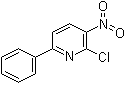 结构式 CAS# 187242-88-2, 2-氯-3-硝基-6-苯基吡啶