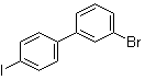 structure of CAS# 187275-73-6, 3-Bromo-4'-iodo-1,1'-biphenyl