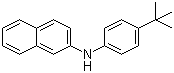 结构式 CAS# 1875-67-8, N-(4-叔丁基苯基)-2-萘胺