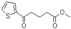 结构式 CAS# 18760-47-9, delta-氧代-2-噻吩戊酸甲酯