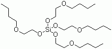 Tetrakis(butoxyethoxy)silane  molecular structure (CAS 18765-38-3)