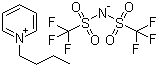 结构式 CAS# 187863-42-9, 1-丁基吡啶鎓双(三氟甲磺酰基)亚胺盐