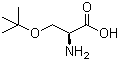 structure of CAS# 18822-58-7, O-tert-Butyl-L-serine