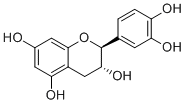 结构式 CAS# 18829-70-4, (-)-儿茶素